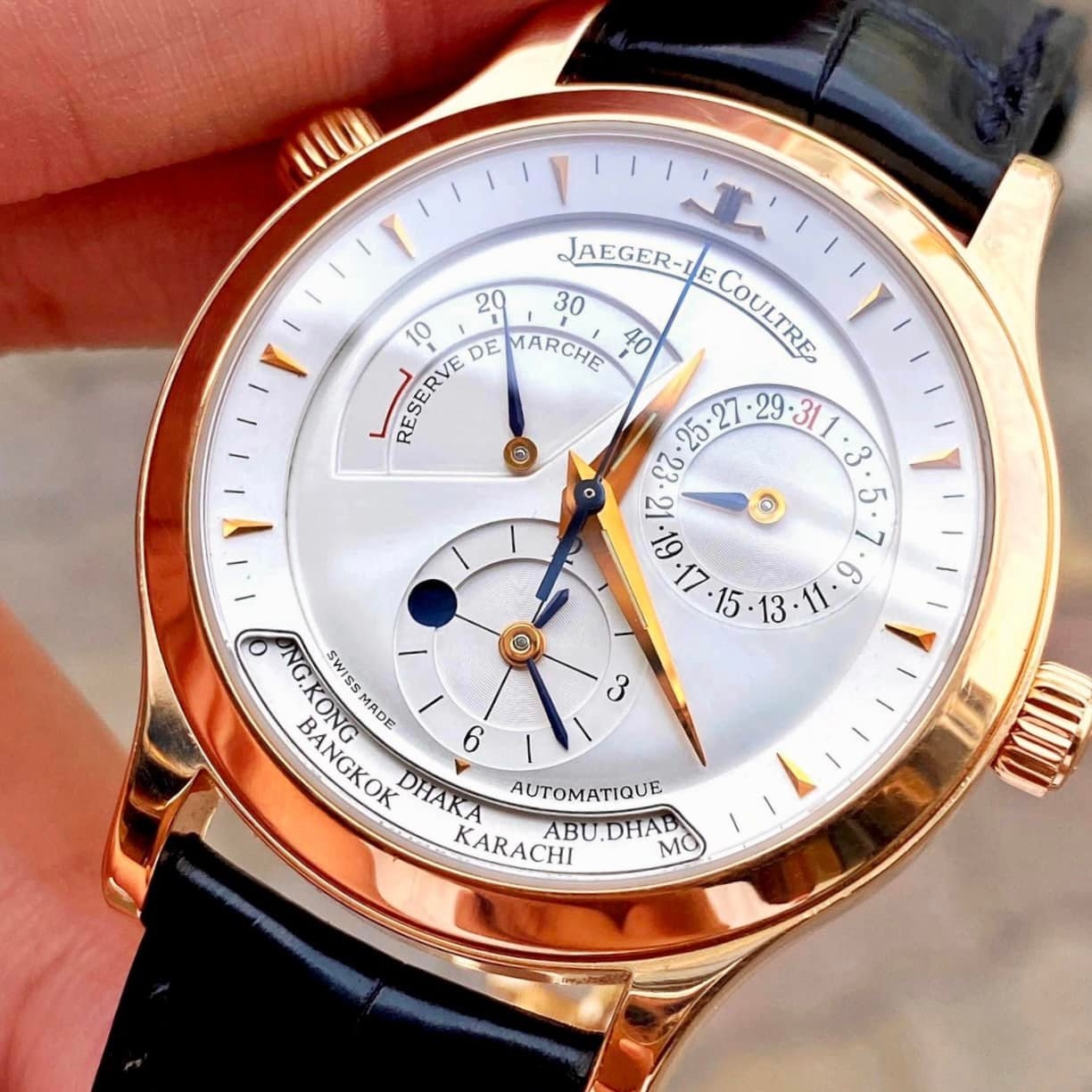 JAEGER LECOULTRE MASTER GEOGRAPHIC 1422420