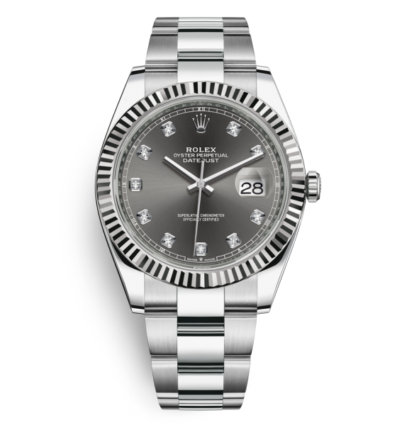 Rolex Datejust 126334 Grey Diamond 41mm
