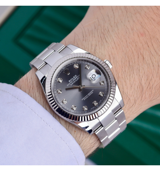 Rolex Datejust 126334 Grey Diamond 41mm