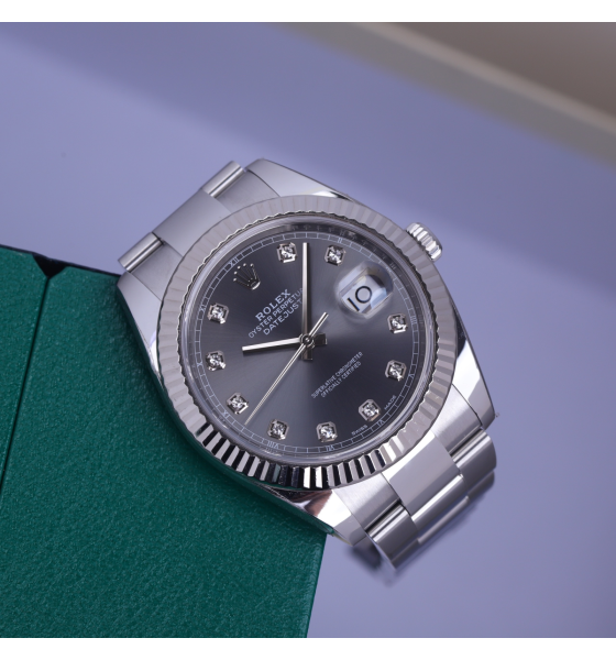Rolex Datejust 126334 Grey Diamond 41mm