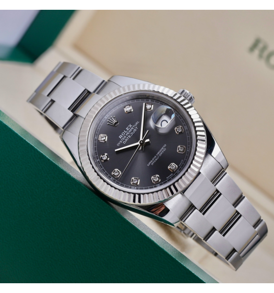 Rolex Datejust 126334 Grey Diamond 41mm