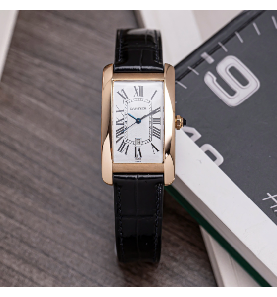 Cartier Tank W2609156 Americaine Large 18k Rose Gold