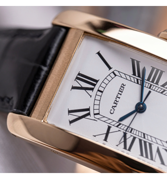 Cartier Tank W2609156 Americaine Large 18k Rose Gold