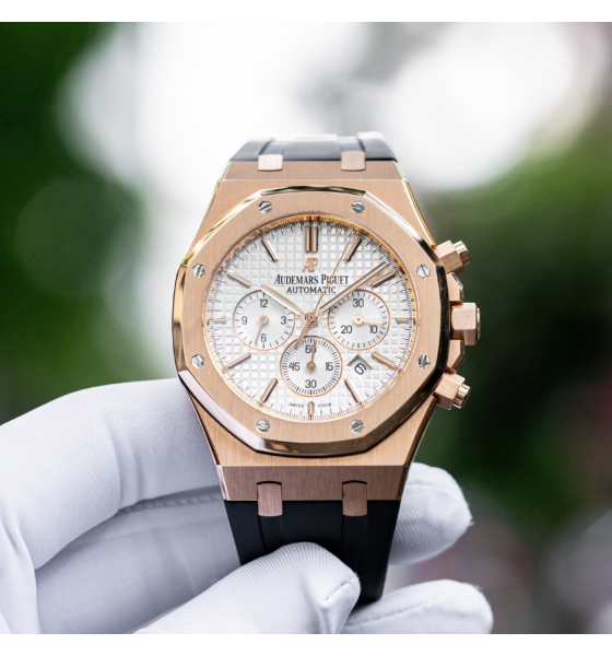 Audemars piguet royal oak chronograph 41mm 18k rose gold 26320or.oo.d088cr.01
