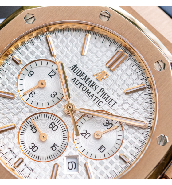 Audemars piguet royal oak chronograph 41mm 18k rose gold 26320or.oo.d088cr.01