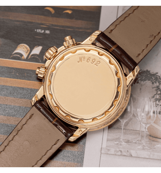 Blancpain Leman Chronograph Yellow Gold Automatic Ref. 2185-1418-53