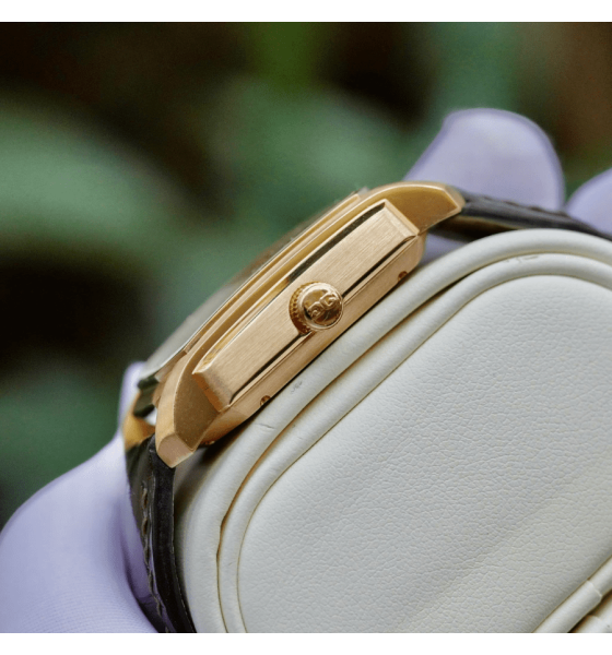 Glashutte Original Karree 1845 Moonpahse Power Reserve 18k Gold