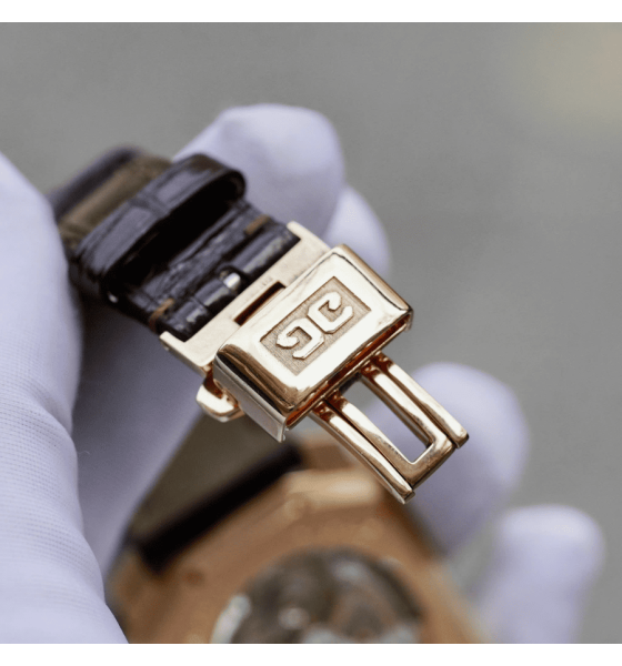 Glashutte Original Karree 1845 Moonpahse Power Reserve 18k Gold