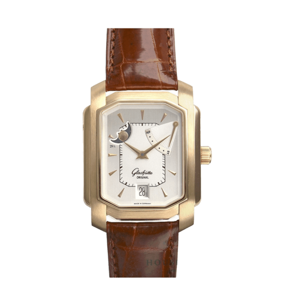 Glashutte Original Karree 1845 Moonpahse Power Reserve 18k Gold
