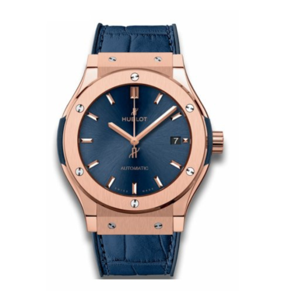 Đồng Hồ Hublot Classic Fusion Blue King Gold 542.OX.7180.RX
