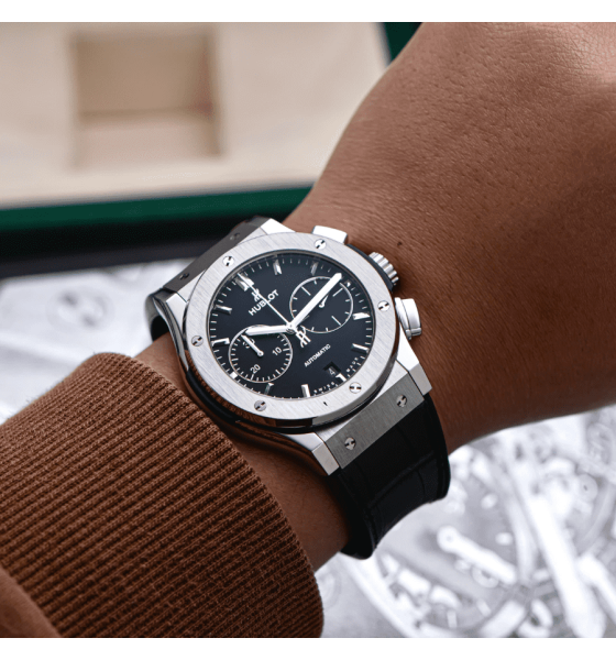Hublot Classic Fusion Chronograph Titanium 45mm 521.NX.1171.LR
