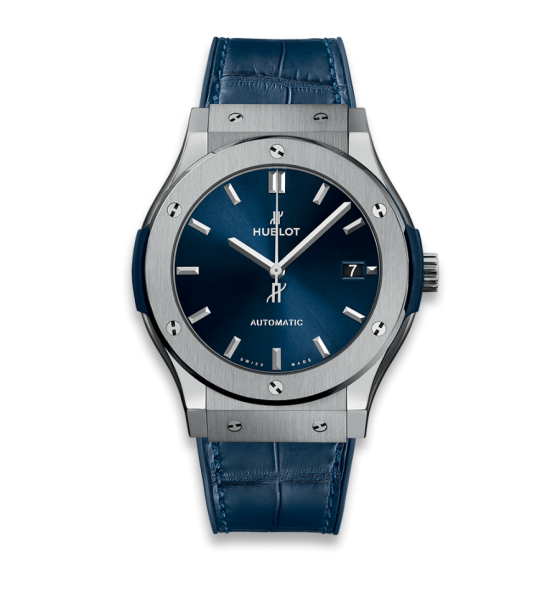 Hublot Classic Fusion Titanium Blue 38mm 565.NX.7170.RX