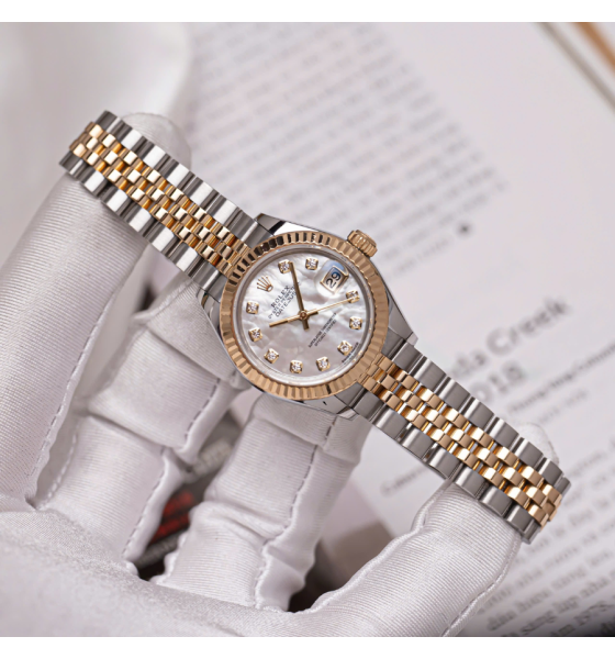 Rolex Datejust Lady 279173-0013 mặt số Mop dây Jubilee