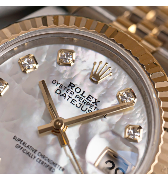 Rolex Datejust Lady 279173-0013 mặt số Mop dây Jubilee