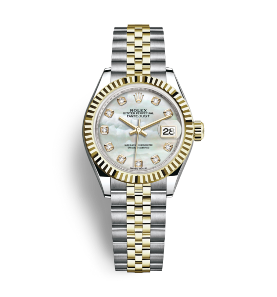 Rolex Datejust Lady 279173-0013 mặt số Mop dây Jubilee