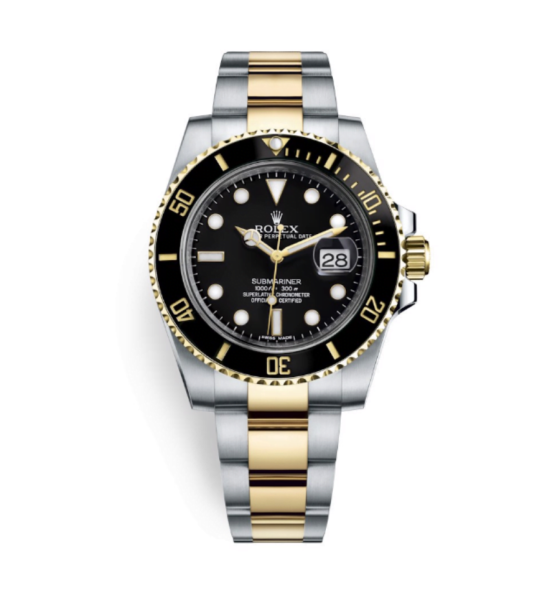 Đồng Hồ Rolex Submariner 116613LN Mặt Số Đen