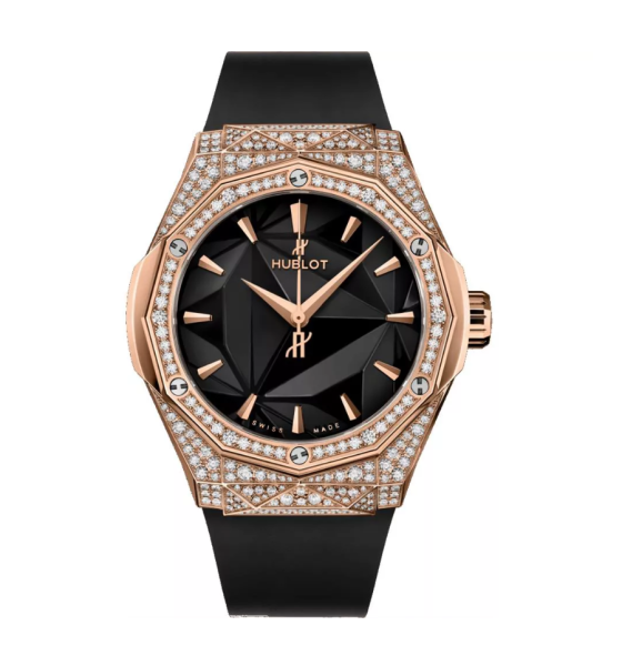 Hublot Classic Fusion Orlinski 40mm Rose Gold Pave Ref.550.OS.1800.RX.1604.ORL19