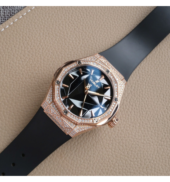 Hublot Classic Fusion Orlinski 40mm Rose Gold Pave Ref.550.OS.1800.RX.1604.ORL19