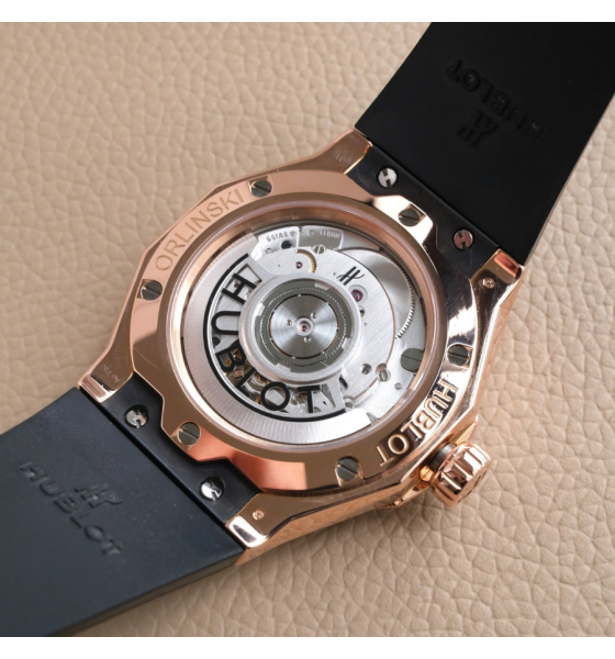 Hublot Classic Fusion Orlinski 40mm Rose Gold Pave Ref.550.OS.1800.RX.1604.ORL19
