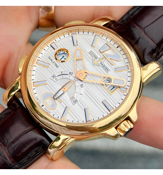 ĐỒNG HỒ ULYSSE NARDIN DUAL TIME {GMT} BIG DATE 246-55/60