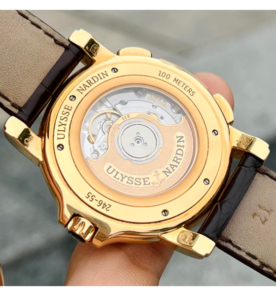 ĐỒNG HỒ ULYSSE NARDIN DUAL TIME {GMT} BIG DATE 246-55/60