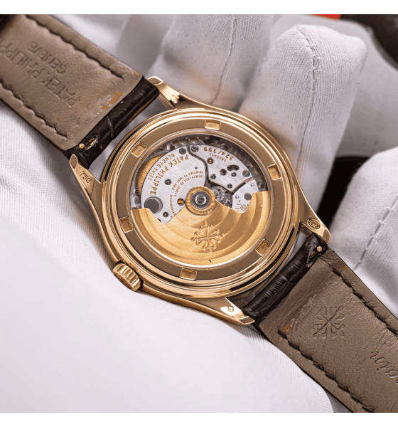 Patek Philippe Complications 5146J-010 Annual Calendar Moonphase Grey Dial
