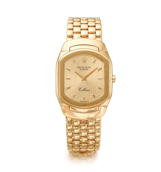 Rolex Cellini Cellissima 18k Yellow Gold Champagne Dial Ladies 6633