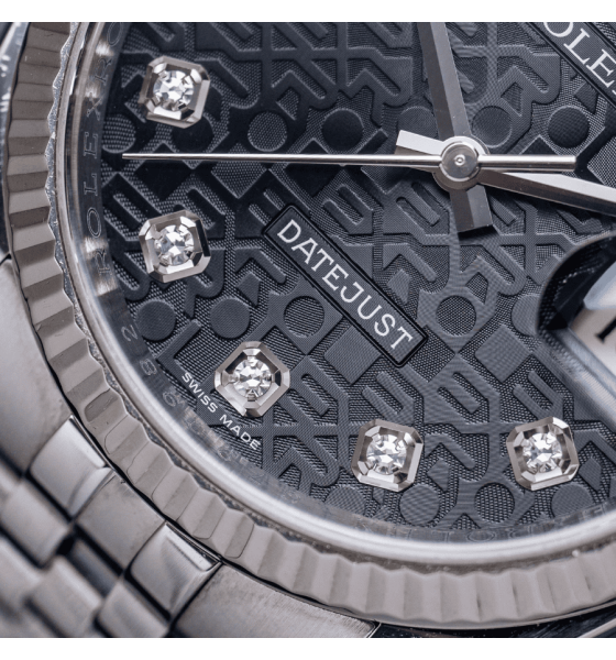 Rolex DateJust 116234 vi tính đen