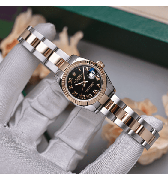 Rolex Datejust Lady 179171 Black Dial