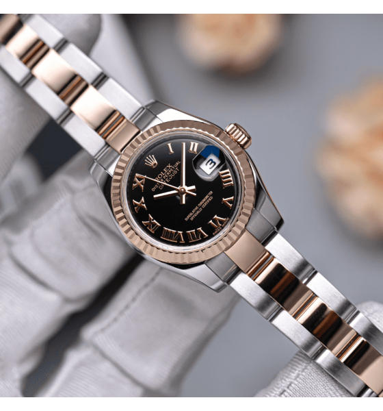 Rolex Datejust Lady 179171 Black Dial