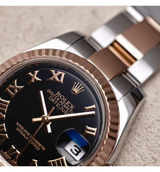 Rolex Datejust Lady 179171 Black Dial