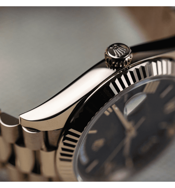 Rolex Day-Date 40 228235-0002 Mặt số nâu chocolate Cọc số La Mã