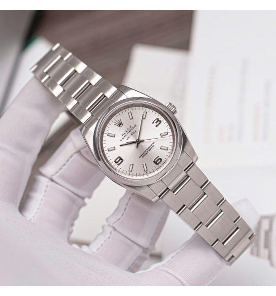 Rolex Oyster Perpetual 114200-0024 Thép Oystersteel Mặt Trắng 1271
