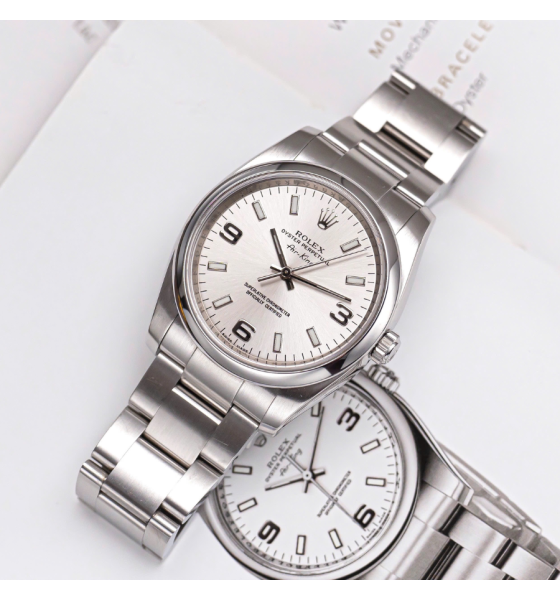 Rolex Oyster Perpetual 114200-0024 Thép Oystersteel Mặt Trắng 1271