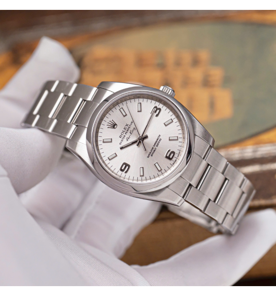 Rolex Oyster Perpetual 114200-0024 Thép Oystersteel Mặt Trắng 1271