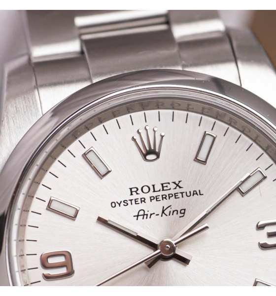 Rolex Oyster Perpetual 114200-0024 Thép Oystersteel Mặt Trắng 1271