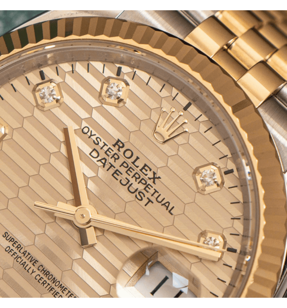 Rolex Oyster Perpetual Datejust 36 126233-0045 Mặt Xếp Gạch