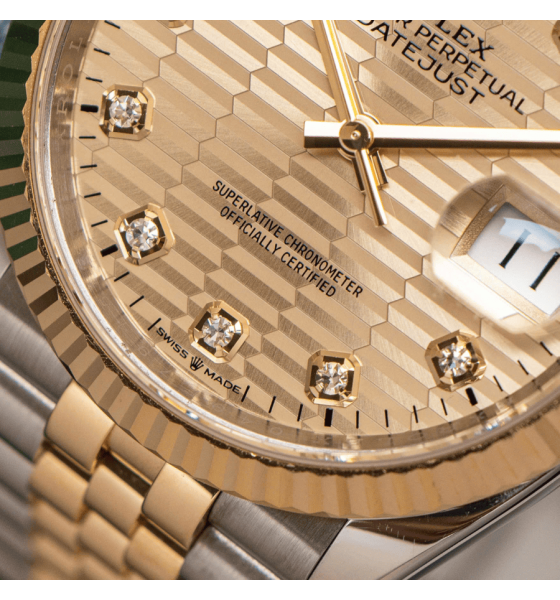 Rolex Oyster Perpetual Datejust 36 126233-0045 Mặt Xếp Gạch