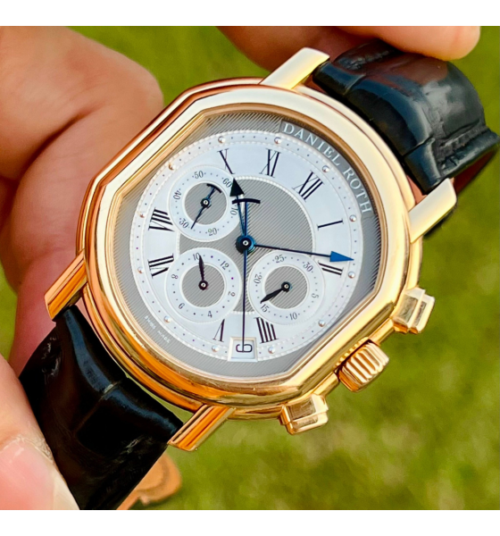 Đồng hồ DANIEL ROTH CHRONOGRAPH 18K ROSE GOLD 247.X.40