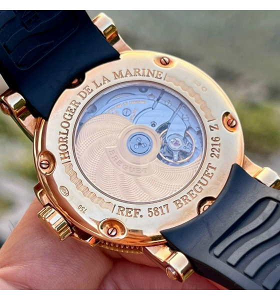 ĐỒNG HỒ BREGUET MARINE BIG DATE 5817BA/12/9V8