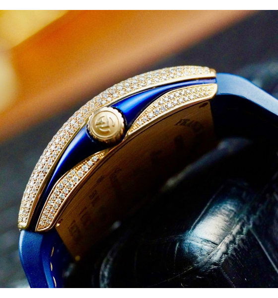 Đồng Hồ Franck Muller Yatching V41 Rose Gold Diamonds