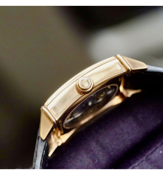 Đồng Đồ Girard Perregaux Vintage 1945 Solid 18kau750 Rose Gold Automatic Ref 2585