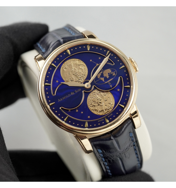 Đồng Hồ Arnold & Son HM Double Hemisphere Perpetual Moon 1GLAR.U03A.C122A