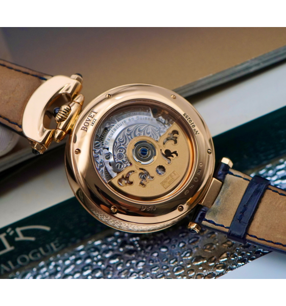  Đồng Hồ Bovet Archive Fleurier Complications Perpetual Calendar Retrograde Date AQPR003