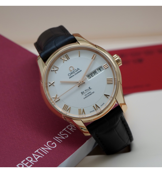 Đồng Hồ Omega 431.53.41.22.02.001 DeVille Co-Axial Chronometer Annual Calendar 41 mm