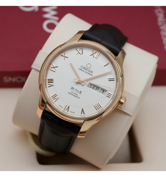Đồng Hồ Omega 431.53.41.22.02.001 DeVille Co-Axial Chronometer Annual Calendar 41 mm