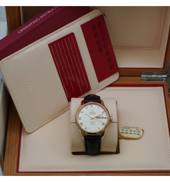 Đồng Hồ Omega 431.53.41.22.02.001 DeVille Co-Axial Chronometer Annual Calendar 41 mm