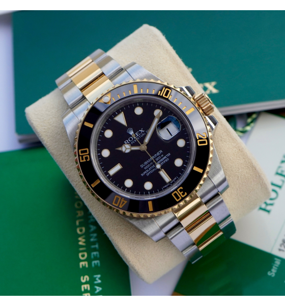 Đồng Hồ Rolex Submariner 116613LN Mặt Số Đen