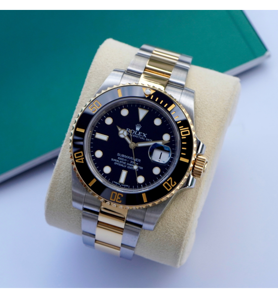 Đồng Hồ Rolex Submariner 116613LN Mặt Số Đen
