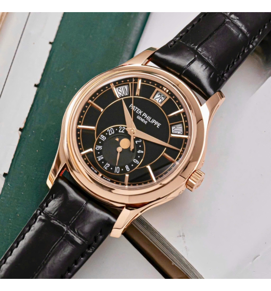 Patek Philippe Complications Annual Calender 5205R-010 Black Dial